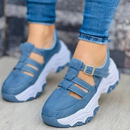 Chaussures orthopédiques respirantes à boucle évidée pour Femmes - Octopus Confort Orthopédique