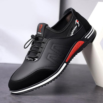 Chaussures en cuir décontractées pour hommes - Bitstyle Confort Orthopédique