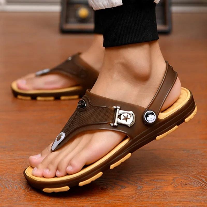 Chaussures décontractées en caoutchouc pour hommes - Kondal Confort Orthopédique