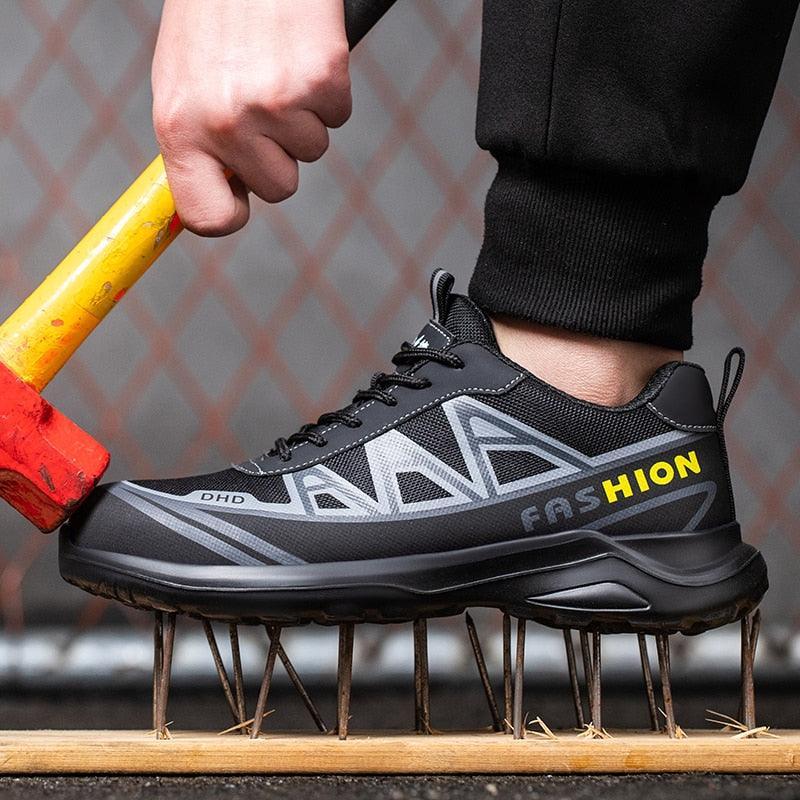 Chaussures de sécurité Anti-écrasement et Anti-perforation pour hommes - Gore-bex Confort Orthopédique