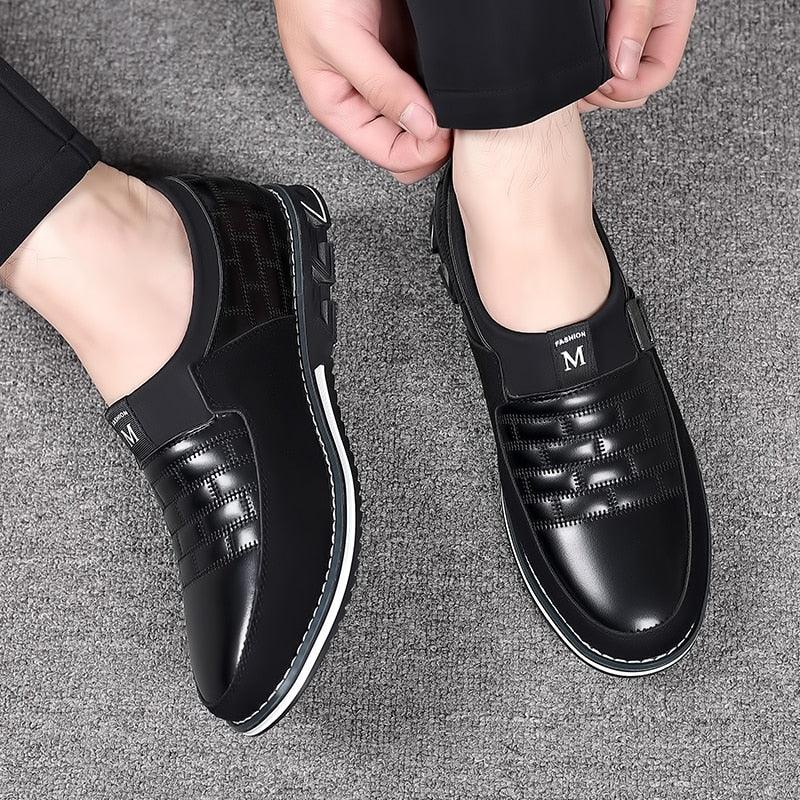 Chaussures homme en cuir respirant - Maximilian Confort Orthopédique