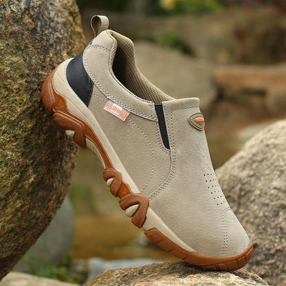 Chaussures de marche antidérapantes pour hommes Confort Orthopédique