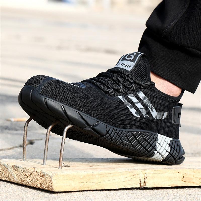 Chaussures de sécurité avec boucle et anti-crevaison pour homme et femme - Unity Confort Orthopédique