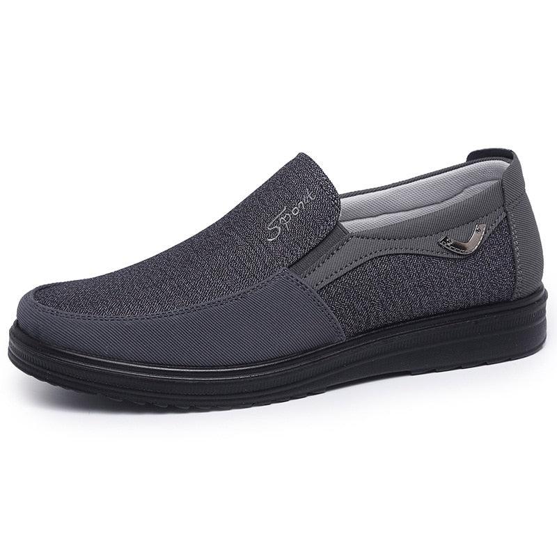 Mocassins Classiques en Toile pour Homme - Moxy Confort Orthopédique