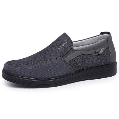 Mocassins Classiques en Toile pour Homme - Moxy Confort Orthopédique