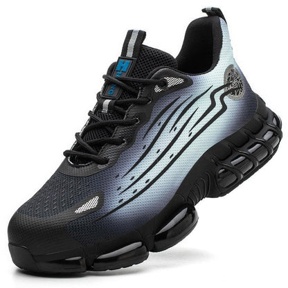 Chaussures de sécurité à coussin d'air pour hommes - Rubber Confort Orthopédique