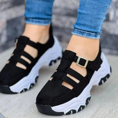 Chaussures orthopédiques respirantes à boucle évidée pour Femmes - Octopus Confort Orthopédique