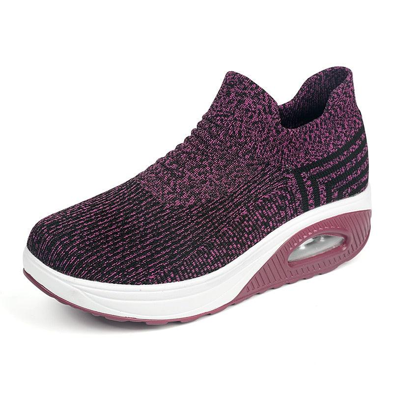 Chaussures orthopédiques de Sport respirantes à semelle caoutchouc pour femmes Confort Orthopédique
