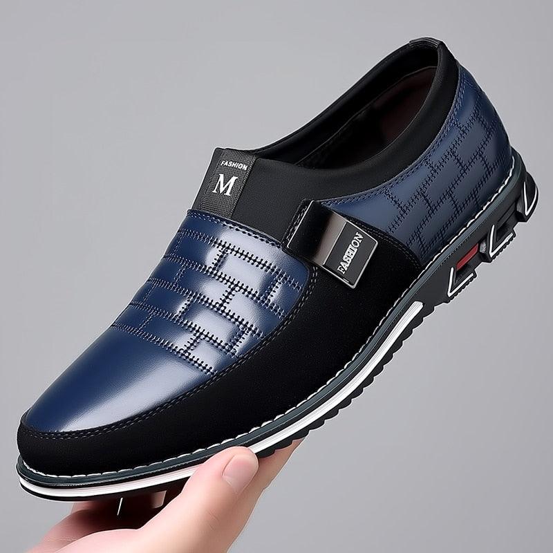 Chaussures homme en cuir respirant - Maximilian Confort Orthopédique
