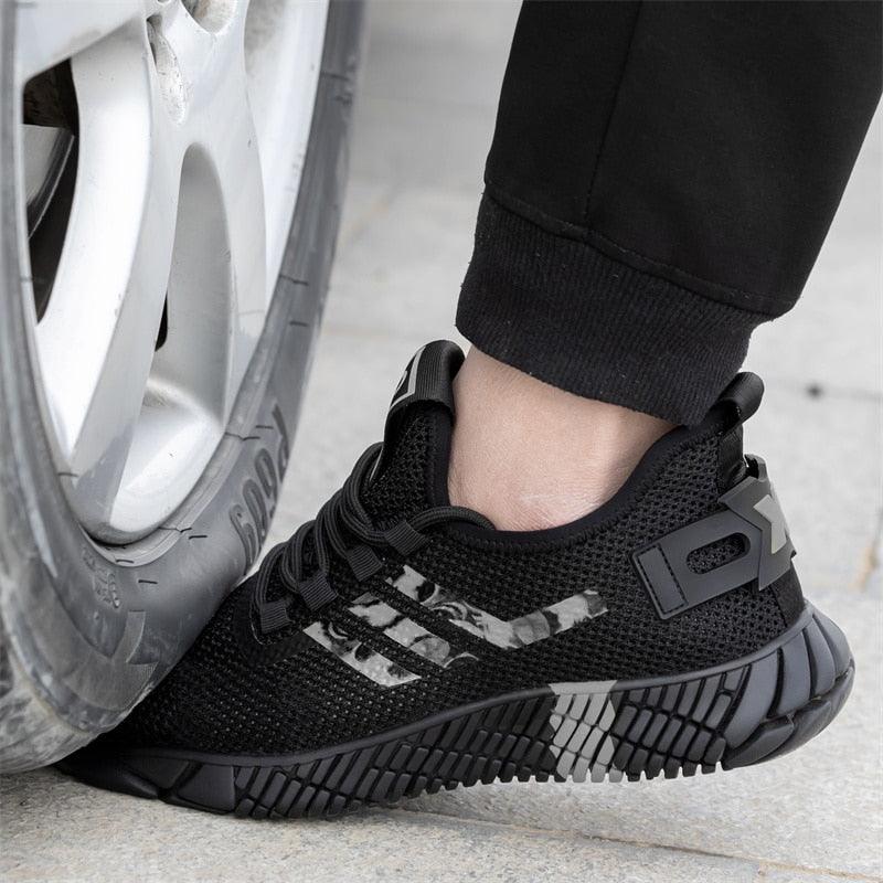 Chaussures de sécurité avec boucle et anti-crevaison pour homme et femme - Unity Confort Orthopédique