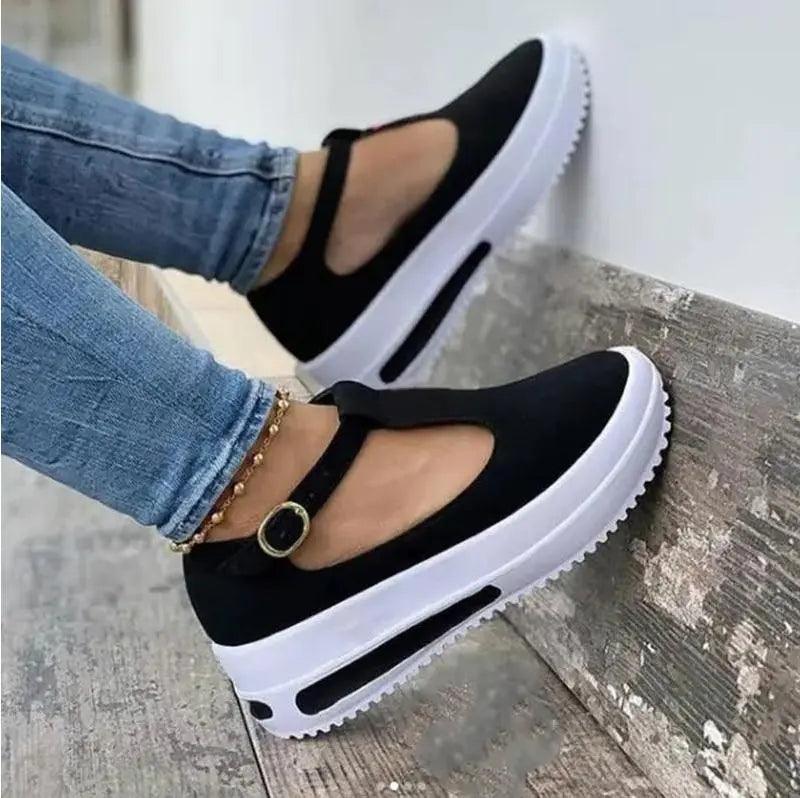 Sandales Orthopédiques sans lacets à bout fermé pour femmes.
